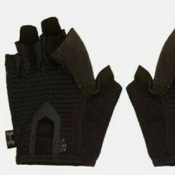 BRAND NEW women under armour training gloves size M & L (genuine leather palm) - Picture 1 of 4
